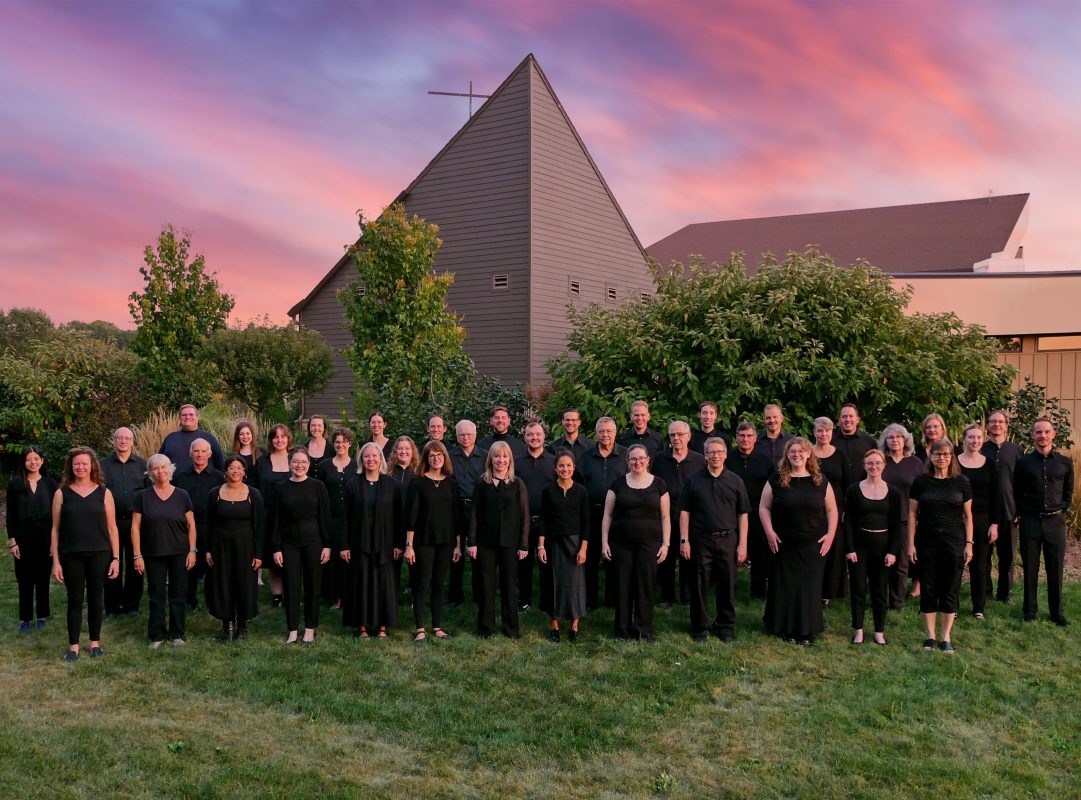 The Wisconsin Chamber Choir 2024/2025. Photo credit Bill Rosholt.